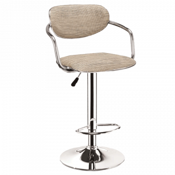 Leopard Swivel Bar Stool